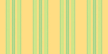 Sonsuz desensiz vektör, Uk çizgili tekstil kumaşı. Kehribar ve yeşil renk paletinde olay arkaplan dikey desen çizgileri.