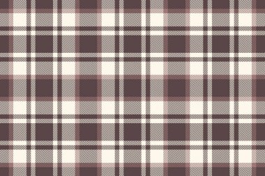 Erkek giyim tarzı ekose kumaş, lüks bir çek kumaşı. Pastel ve deniz kabuğu renk paletinde seçili doku arka plan kusursuz vektör.