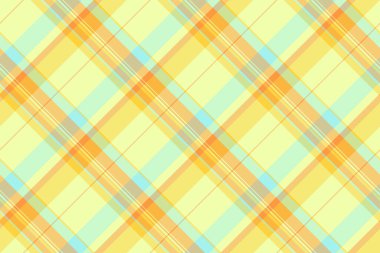 Kralın kusursuz dokusu, ekoseli kumaş deseni. Kehribar ve kireç rengi paletinde tekstil vektör ekoseli denetimi.