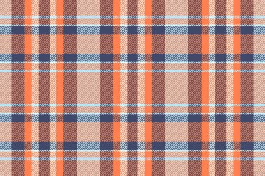 Argyle desenli kumaş, doğum günü kartı arkaplan modeli vektörü. Kısmen ekose ekoseyi mercan ve mavi renk paletinde kontrol et.