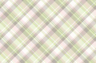 İş dokusu tekstil vektörü, 2025 kumaş kontrol tartan. Açık ve beyaz renk paletinde sessiz desen arkaplan dikişsiz ekose.