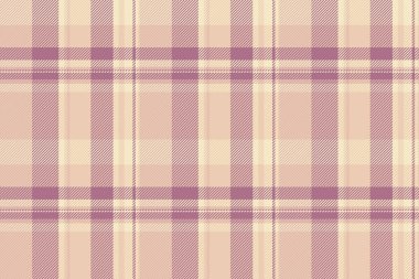 İç ekose kumaş, 60 'ların desenli tartan vektörü. Paisley kumaş denetimi açık ve pembe renk paletinde kusursuz arkaplan.