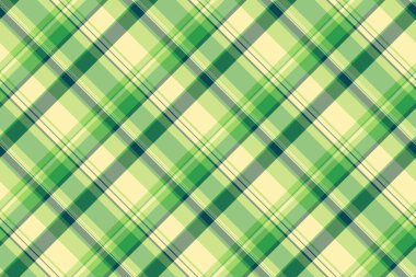 Sade desenli kumaş kumaş, yakın çekim kumaş kontrolü. Yeşil ve kireç rengi paletinde karmaşık doku vektörü pürüzsüz arkaplan.