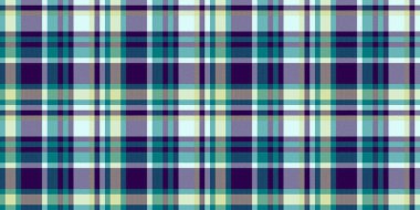 Pijamalar ekose desenli, yapı vektörü kusursuz tekstil. Arka plan kumaş deseni açık ve koyu renk paleti ile tartan.