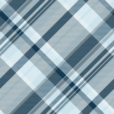 Jersey tartan vektör arkaplanı, kopya uzay kumaşı tekstil kontrolü. Pastel ve açık renk paletinde pürüzsüz desenli desen.