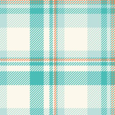 Fransız vektör tartan ekose, rahat doku arkaplanı pürüzsüz. Fransa desenli tekstil kumaş denetimi deniz kabuğu ve açık renk paleti.