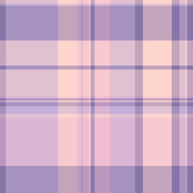 Mat desenli tartan kontrolü, masa örtüsü arka plan dokusu. Koltuk dikişsiz vektör kumaşı ışık ve pastel renk paleti.