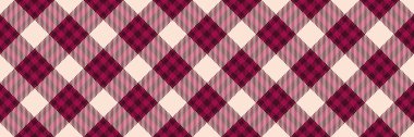 Güzel, pürüzsüz kumaş dokusu, kadın modası vektör tekstili. Açık ve koyu renk paletinde parlak ekose desenli arka plan tartanı.
