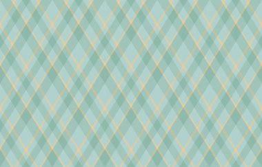 Argyle geometrik eşkenar dörtgenin kusursuz deseni. Harlequin duvar kağıdı tasarımını kontrol et. Web geçmişi için klasik elmas şekilli tekstil malzemesi, baskı kumaşı, kazak, ambalaj kağıdı, hediye kartı, davetiye.