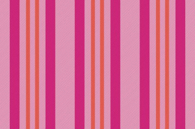 Çizgili arka plan çizgileri, tekstil, kusursuz düğün çizgileri. Daire dikey vektör dokusu pembe ve keten renk paletinde.