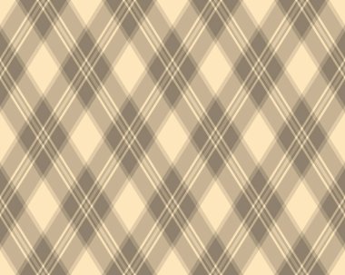 Argyle geometrik eşkenar dörtgenin kusursuz deseni. Harlequin duvar kağıdı tasarımını kontrol et. Web geçmişi için klasik elmas şekilli tekstil malzemesi, baskı kumaşı, kazak, ambalaj kağıdı, hediye kartı, davetiye.