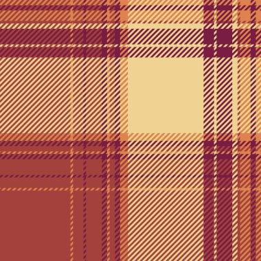 Textile design of textured plaid. Checkered fabric pattern tartan for shirt, dress, suit, wrapping paper print, invitation and gift card. clipart