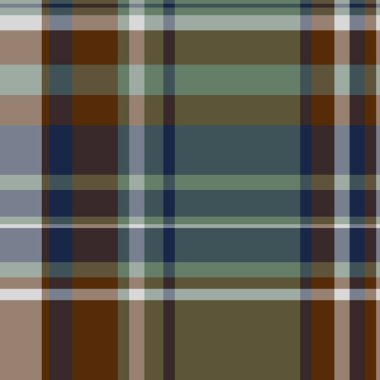 Tartan vektör kumaşının tekstil arka plan ekoseli desen denetimi pastel ve koyu renklerde pürüzsüz.
