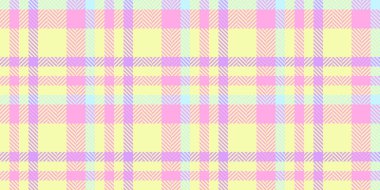 İspanyol tartan desenleri kusursuz, kıyafet dokusu kontrolü geçmişi var. Kireç ve pembe renk paletinde kumaş tekstil ekosesini kes.