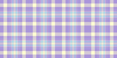 Yaratıcılık ekoseli kumaş, fiber arkaplan dokusu deseni. Işık ve beyaz renk paletinde tekstil vektörünü kontrol et.