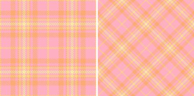 Ekoseli arka plan dikişsiz tekstil ile tartan vektör kontrolünün desen dokusu. Yaz renklerinde geçiyor. Ofis için pohpohlayan ince etekler.