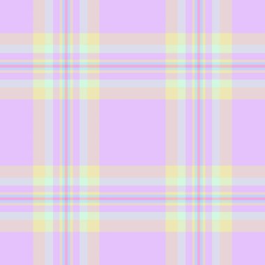 Masa örtüsü desenli tartan, tekstil kumaş arkaplanı. Tattersall ışık ve beyaz renk paletinde desensiz vektörü kontrol et.