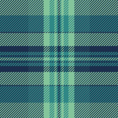 Bağımsızlık Günü kumaş ekose kumaş, yaz şablonu kontrolü. Daire tartan vektörü, yeşil ve koyu renk paletinde kusursuz desen.