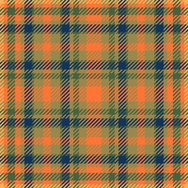 Açık vektör ekose desenli, erkek gömleği arka plan tartan desenli. Sarı ve turuncu kabuklu kumaş renkleri paletteki pürüzsüz kumaşı kontrol et..