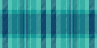 Hobi vektör tartan, kanepe desenli arka plan. Jpg kumaş ekoseli, deniz mavisi ve cyan renk paletinde kusursuz tekstil..