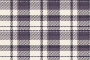 Albüm özgeçmişi kusursuz, ekose kumaş desenli tartan. Pastel ve açık renk paletinde hafif tekstil dokusu vektörü.