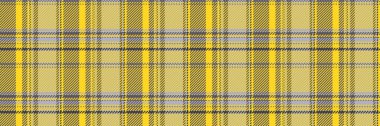 Orta vektör tartan dokusu, arka plan kumaş örneği. Süit, sarı ve pastel renk paletinde kusursuz ekoseli desen kontrolü.