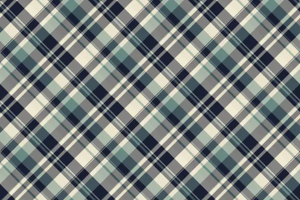 Kusursuz doku vektörü, ticari tartan kumaş. Pastel ve gri renk paletinde gri kontrol motifi tekstil arkaplanı.