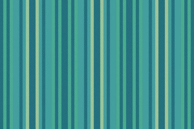 Sape dikişsiz doku çizgisi, kapalı alanda dikey kumaş arka plan. Iroud tekstil desen vektörünü gök mavisi ve cyan renk paletinde çizer.