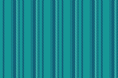 Satürasyon çizgileri dikey arkaplan, eğri kumaş çizgili desen. Gök mavisi ve mavi renk paletinde sineksiz desenli tekstil vektörü.