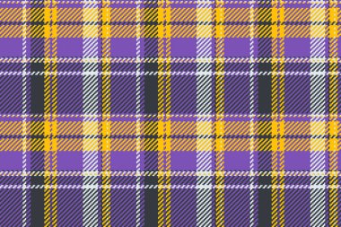 Hounds tooth check fabric background, herringbone seamless textile vector. Romantic pattern plaid texture tartan in violet and dark colors palette. clipart