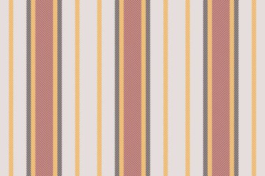 Tekstil desensiz, gerçek kumaş şeritli arka plan. Beyaz ve parlak renk paletinde düz çizgi vektörü.