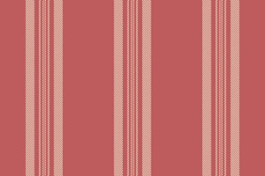 Tekstil hatları düzenini değiştirin, Meksika dikey vektör kumaşı. Vrapery arkaplan dokusu kırmızı ve açık renk paletinde pürüzsüz çizgi.