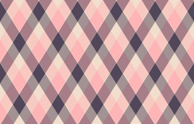 Zarif pastel pembe ve gri elmas desenli. Tekstil tasarımı, moda, markalaşma ve web sitesi geçmişi için mükemmel..