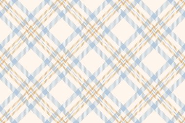 Yaratıcı arka plan dikişsiz kumaş, renk kontrolü dokusu tekstili. Deniz kabuğu ve açık renk paletinde karışık vektör tartan deseni.