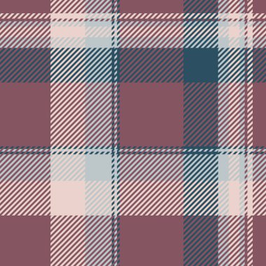 Yaz kumaşı kusursuz, vektör şablonunu kutlayın. Kırmızı ve açık renk paletinde terzi dokusu arkaplan ekoseli.