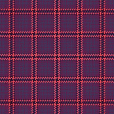 Klasik tartan arkaplan kumaşı, kimse ekose desenini kontrol etmiyor. Hint vektör dokusu pembe ve mor renklerde pürüzsüz.