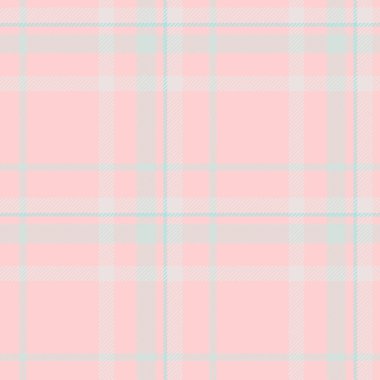 Okul vektörsüz tartan, paçavra arkaplan desenli doku. Ekose tekstil kumaşının açık ve beyaz renk paletini kontrol et.