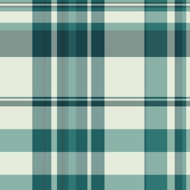 Güzel desenli, dikişsiz tekstil, kumaş arkaplan ekose. Damask tartan vektör dokusu Pastel ve beyaz renk paletinde kontrol.