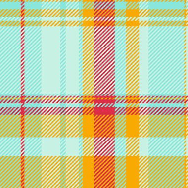 Canlı çapraz ekose desenli mavi, turuncu ve kırmızı. Tekstil tasarımları, web sitesi geçmişi ya da neşeli, modern estetiğe ihtiyaç duyan her proje için mükemmel..