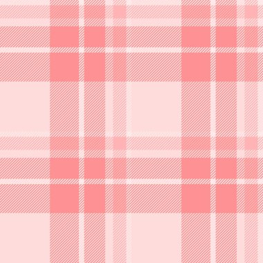 Akan tekstil kumaş kumaş kumaşı, yılbaşı kartı kontrolü, ekose. Kırsal doku vektörü ışık ve kırmızı renk paletinde pürüzsüz desen.