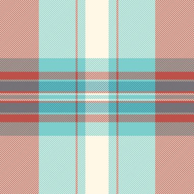 Eski püskü kumaş arkaplan, ağ kusursuz çek tekstili. Ekose desenli vektör desenini eski dantel ve gök mavisi renk paletinde tazele.