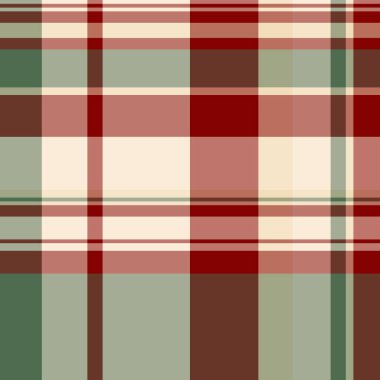 Etnik tekstil desenli kumaş, kusursuz ekose kumaş. Kırmızı ve pastel renk paleti ile arkaplan vektör tartan denetimini seç.