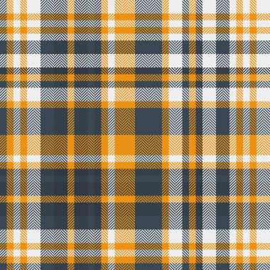 Geleneksel vektör kumaş ekoseli, ağ dokusu tekstili kontrolü. Mevsim tartan arkaplan deseni beyaz ve parlak renk paletinde pürüzsüz.