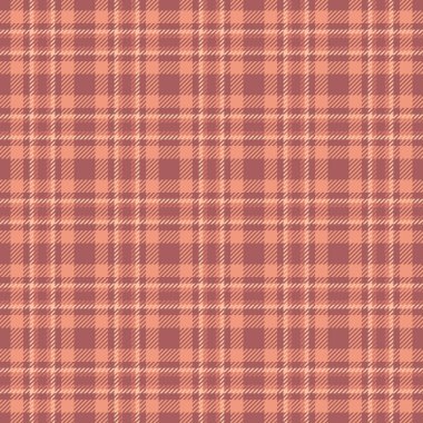 Özgün kumaş, pürüzsüz arka plan, Kore kumaşı. Kırmızı ve turuncu renk paletinde tekstil vektör deseni.