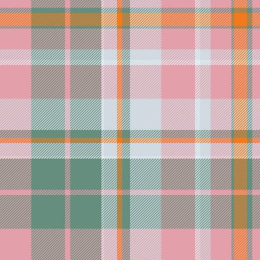 İzolasyon kontrolü ekosesiz, mutlu noel şablonu arka plan vektörü. Işık ve pastel renk paletinde simetri dokusu tartan kumaş..