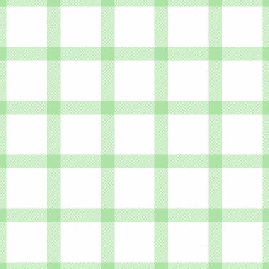 Mockup tartan desenli kumaş, kürklü vektör pürüzsüz kontrol. Açık ve beyaz renkli kadın tekstil ekoseli arkaplan.