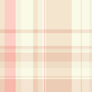 Yumuşak pembeler ve kremler içinde zarif pastel ekose desenli. Tekstil tasarımı, web sitesi geçmişi, kırtasiye veya yapıştırma kitabı projeleri için ideal.
