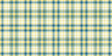 Saf tartan ekose desen, köpek dişi desen vektörü. Üretim arkaplan kumaşı beyaz ve cyan renk paletinde dikişsiz.