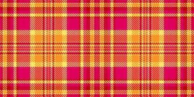 Canlı sarı ve pembe ekose desenli. Tekstil tasarımı, moda, web siteleri ve markalaşma için ideal. Cesur, geometrik ve göz alıcı, bu pürüzsüz doku her projeye renk katar..