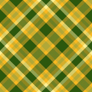 Canlı sarı ve yeşil geometrik ekose desenli. Tekstil tasarımı, duvar kağıdı ya da web sitesi geçmişi için mükemmel. Çarpıcı çapraz çizgiler dinamik ve modern bir his yaratır..